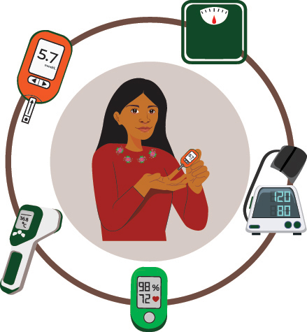 Woman-with-Circle-Devices